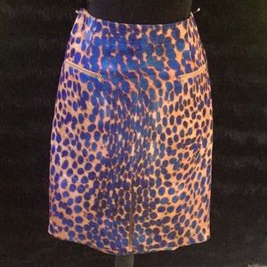 Leopard Print Pencil Skirt